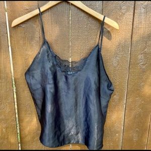 Victoria’s Secret Vintage 80s Satin crop cami